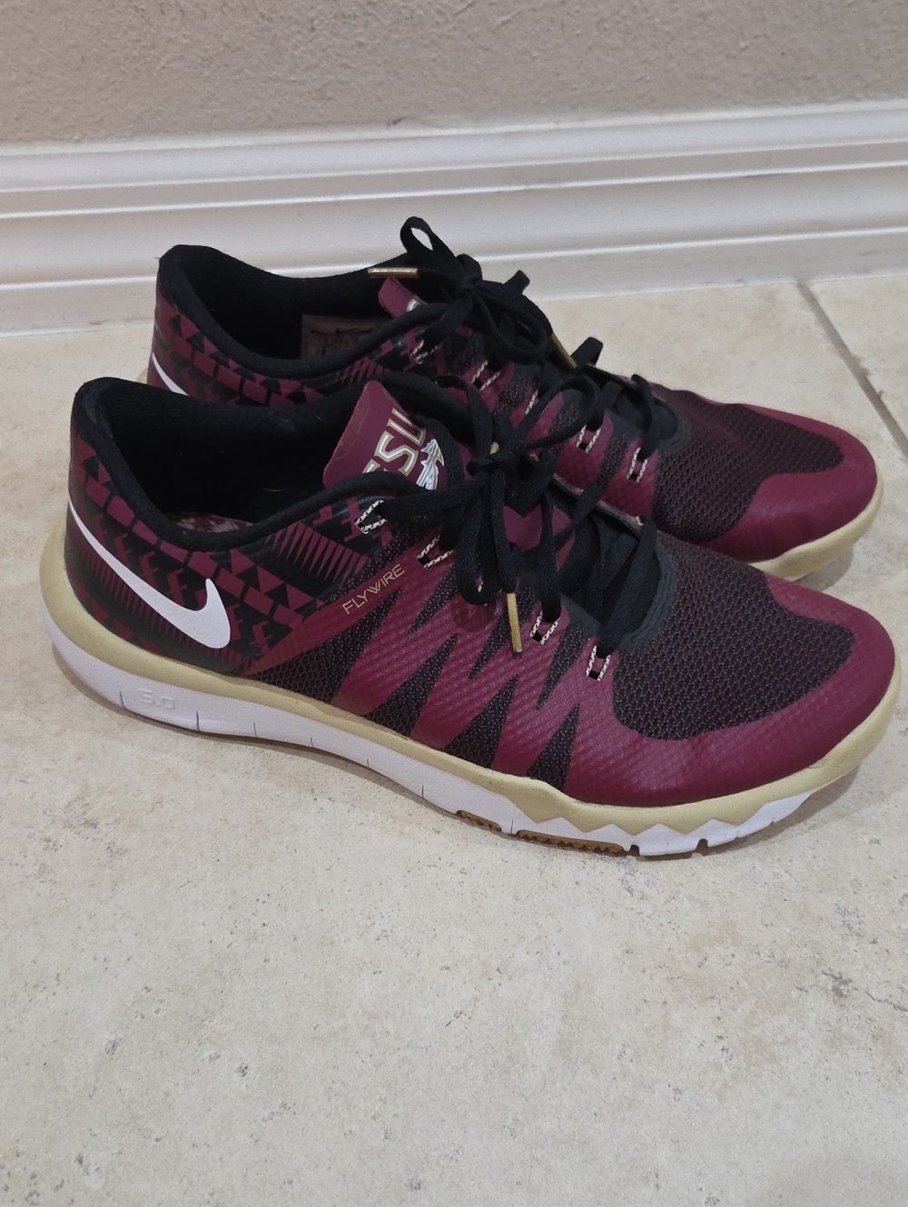 FSU NIKE FLYWIRE MENS SIZE 11